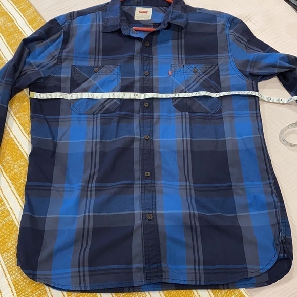 Levi’s Button Down Plaid Shirt EUC - Picture 8 of 12